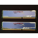 Kit Memoria Ram Kingston Hyper X Blu 8gb Ddr3 1600 Dimm X 2 