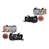 Jgo Faros Delanteros C/ajuste Ford Escape 01-04 Depo