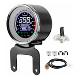 12v Lcd Motocicleta Odómetro Velocidad Indicador De   ...