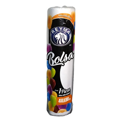 Bolsa En Rollo Poliseda Reyma 40x60 Cm Color Blanco Medida | MercadoLibre