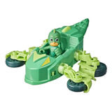 Pj Masks Gekko Figura Y Vehiculo Gecko Móvil Reptilo