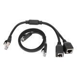 Función De Extensión Del Cable Adaptador Ethernet Rj45 De 1