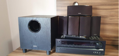 Home Theater Onkyo 5.1 Canais Ht-s3500 120v Completo