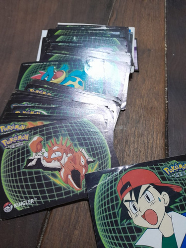 Lote 60 Figuritas ** Pokemon Master Quest ** 2001