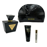 Perfume Mujer Pack 3 Piezas + Cosmetiquera Guess Noir 