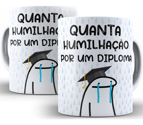 Caneca Flork Meme Frases Divertida E Debochada Mod2 - Oferta