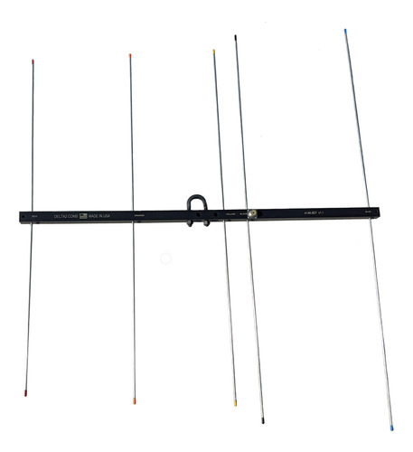 Delta2 Coms - Antena Yagi Porttil De 6.6ft 144-148 Mhz Vhf D