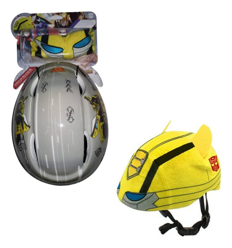 Casco Bicicleta Infantil Transformers Bumblebee Keyriders