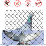 Rede De Proteção Malha 3x3 Anti-pássaros Pombas 3,0 X 3,00 M