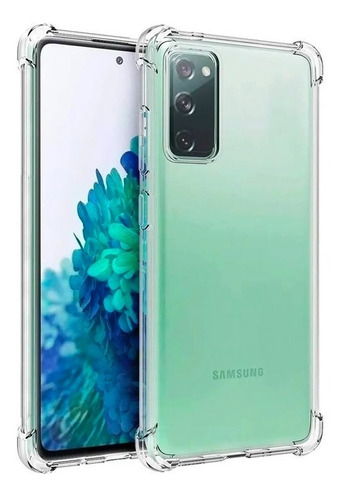 Carcasa Compatible Samsung S20 Fe Transparente Antigolpe