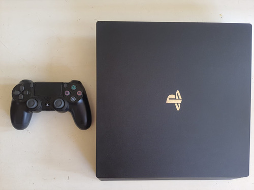 Playstation 4 Pro 1tb 7215b Em Excelente Estado, Com Lacre Da Sony, Nunca Aberto Para Manutenção, Com Controle Original, Funcionando Perfeitamente