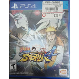 Naruto Shippuden: Ultimate Ninja Storm 4 Juego Para Ps4