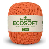 Barbante Ecosoft 8/12 422g 452m Laranja 750 Euroroma