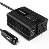 Inversor De Alta Potencia Para Coche 150 W, Doble Usb