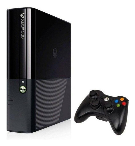 Microsoft Xbox 360 Super Slim 4gb Completo Com 5 Jogos