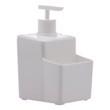 Dispenser Com Porta Esponja E Detergente Sabonete Pia 570ml