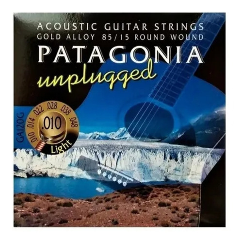 Encordado Guitarra Acústica Patagonia 010-048 Ga120g