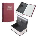 Caja Seguridad Diseño Libro Diccionario 24*16*6cm Con Llave 