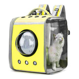 Mochila Astronauta Transparente Passeio Gato Cachorro Pet