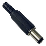 Ficha Plug Dc  5,5 X 2,5mm Ficha P/ Soldar