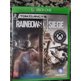 Jogo Rainbow Six Siege Xbox One Mídia Física Original Game