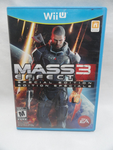 Jogo Mass Efect 3 Midia Fisica Nintendo Wii U 