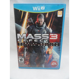 Jogo Mass Efect 3 Midia Fisica Nintendo Wii U 