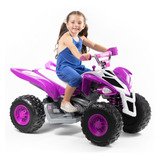 Cuatrimoto Montable De Juguete Yamaha Raptor Atv De 12v