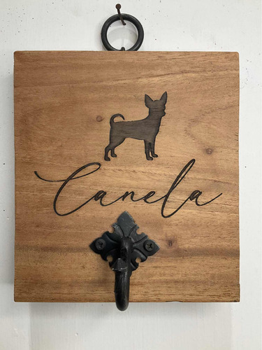 Personalizado / Perchero Porta Correa Perro Mascota