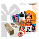 Mug / Kit De Regalo Frida Kahlo / Botella De Lujo