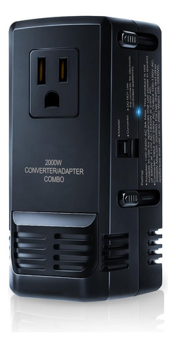 Combo De Adaptador De Convertidor De Energía 2000w Con...