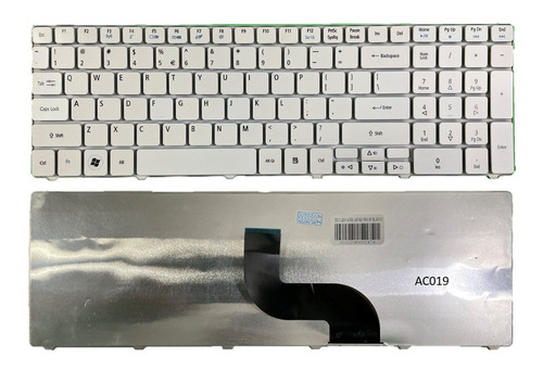 Teclado  Acer Aspire 5810 5250 5251 5253 5336 5551 Blanco