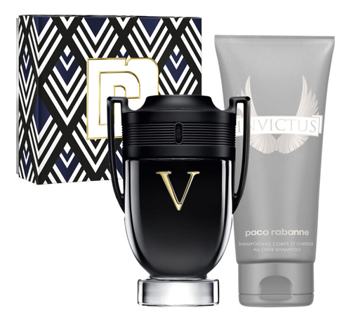 Kit Perfume Invictus Victory De Paco Rabanne Edp 100ml