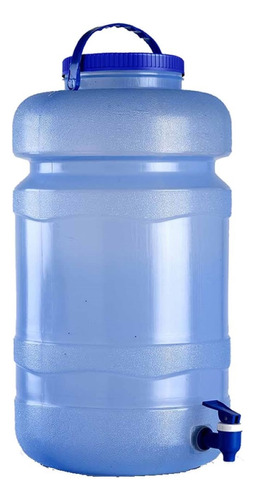 Bidon Botellon Dispenser Azul 25 Litros Con Canilla