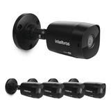 Kit 5 Câmeras 2 Megapixels 30m Vhd 1230 B G7 Black Intelbras