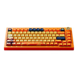 Teclado Mecânico Akko Dragon Ball Super Goku 5075b Crystal