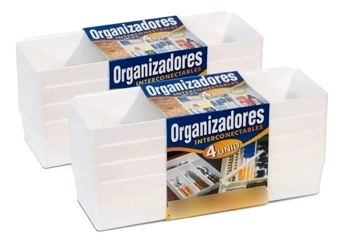 Organizadores Cajon Ropa Interior Medias Colombraro X 8 Cts