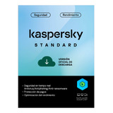 Antivirus Kaspersky Standard 3 Dispositivos 1 Año
