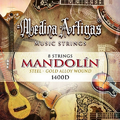 Encordado Mandolina 8 Cuerdas Medina Artigas - Musicstore