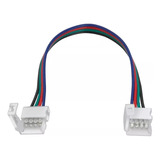 Conector Para Cinta Led 5050 Rgb C/cable Doble Macroled X5