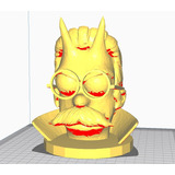 Mate Ned Flanders Los Simpsons Archivo Stl Impresion 3d 