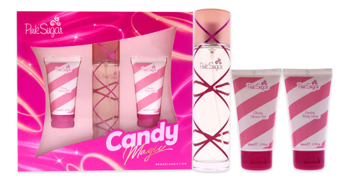 Pink Sugar Candy Magic De Aquolina Para Mujer, Set De Regalo