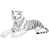 Melissa&doug Tigre Blanco Peluche Gigante 3a+ Juguetes Niños