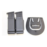 Funda Porta Cargador Tactico Doble Corto Pistola Universal