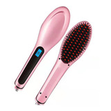 Escova Secadora Elétrica Fast Hair Liss 110v/220v Cor Rosa