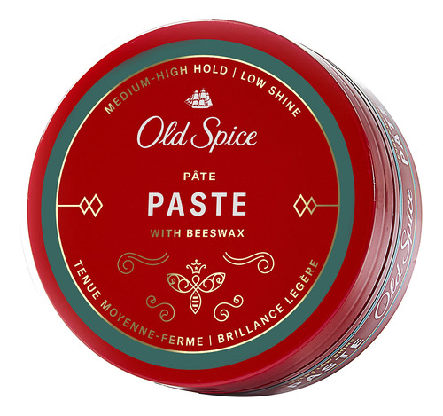 Old Spice Pasta De Peinado Para Hombres, 2.22 Oz