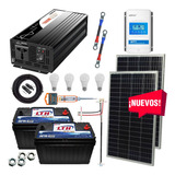 Kit Solar 1100 Watts Lth Inversor 1000w Onda Pura Mppt