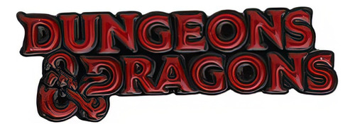 Pin Metalico Broche Boton Dungeons And Dragons