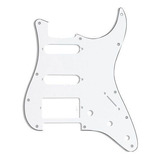 Escudo Guitarra Stratocaster Hss Branco 