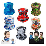 Pack Completo De 6 Bandanas - Máscara Deportiva Para Moto 